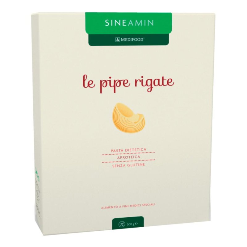  Sineamin Pipe Rigate Pasta aproteica e senza glutine 500 G