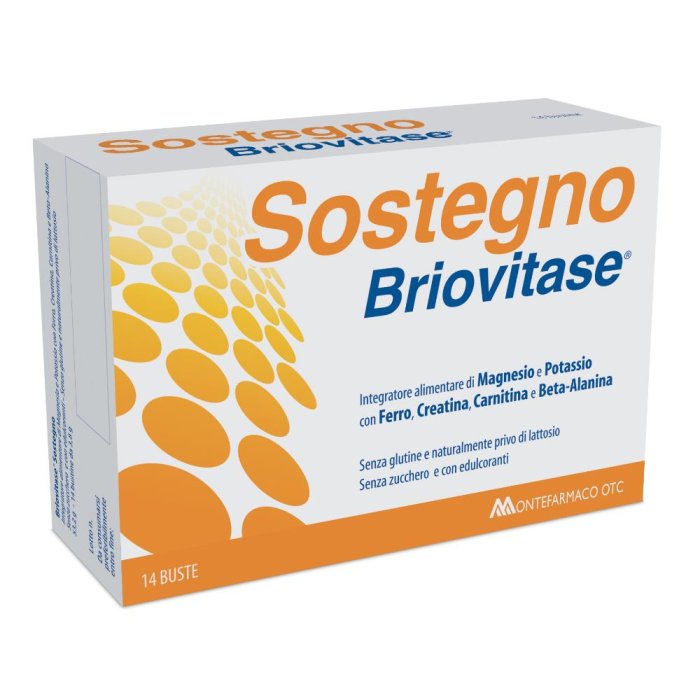 Montefarmaco Briovitase Sostegno Magnesio Potassio 14 Buste