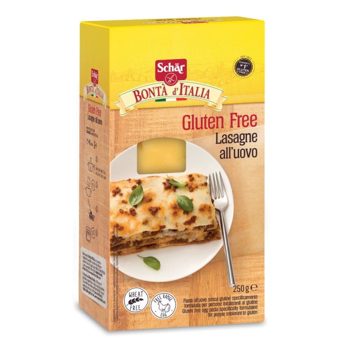 SCHAR LASAGNE UOVO 250G