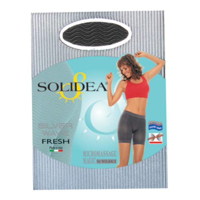 Costume Da Bagno Donna Silver Wave Fresh Nero Taglia S In Lycra Elasticizzata Mare E Piscina