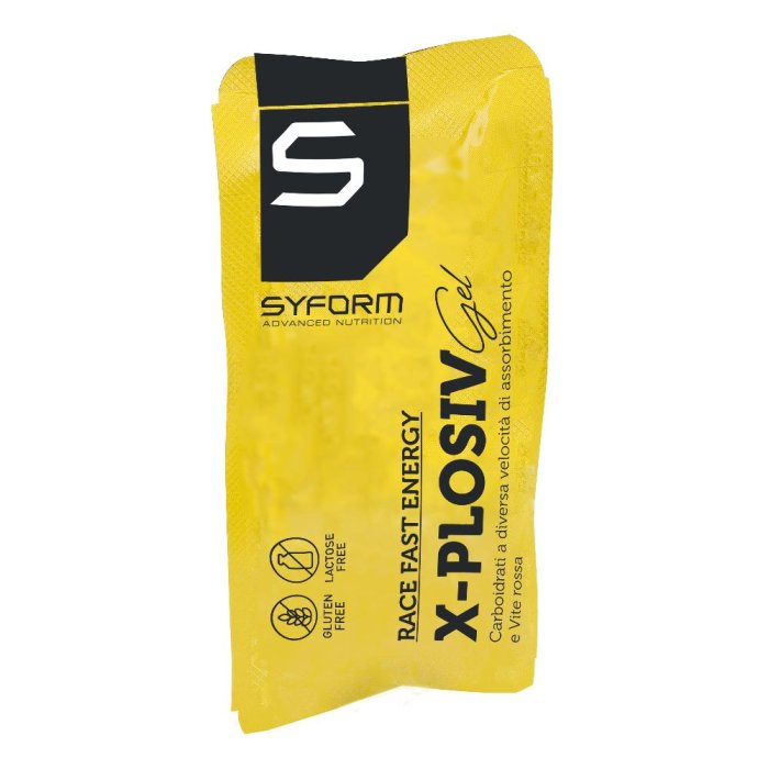 Syform X-Plosiv Gel Concentrato a Base di Carboidrati Gusto Arancia 30 ml
