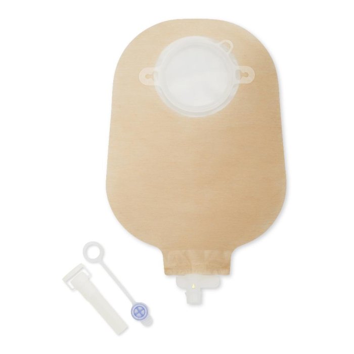 Sacca per Urostomia Dansac Nova2 Trasparente 55 mm Con Attacco a Due Pezzi – Confezione da 10 Sacche