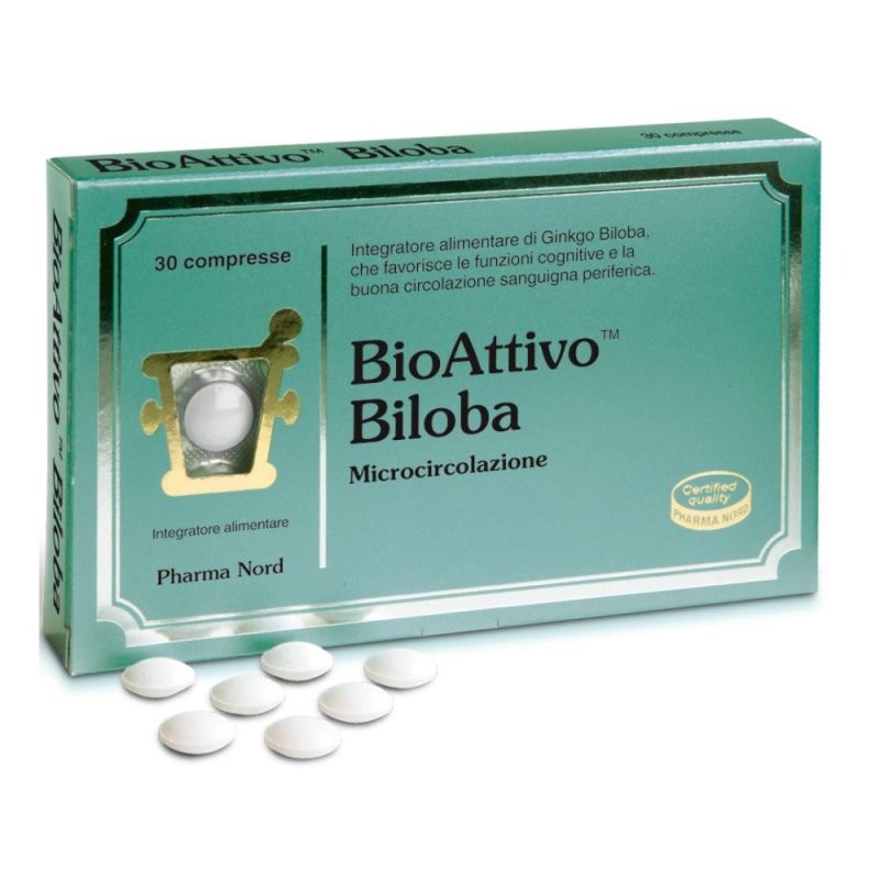 Pharma Nord Bioattivo Biloba 30 Compresse
