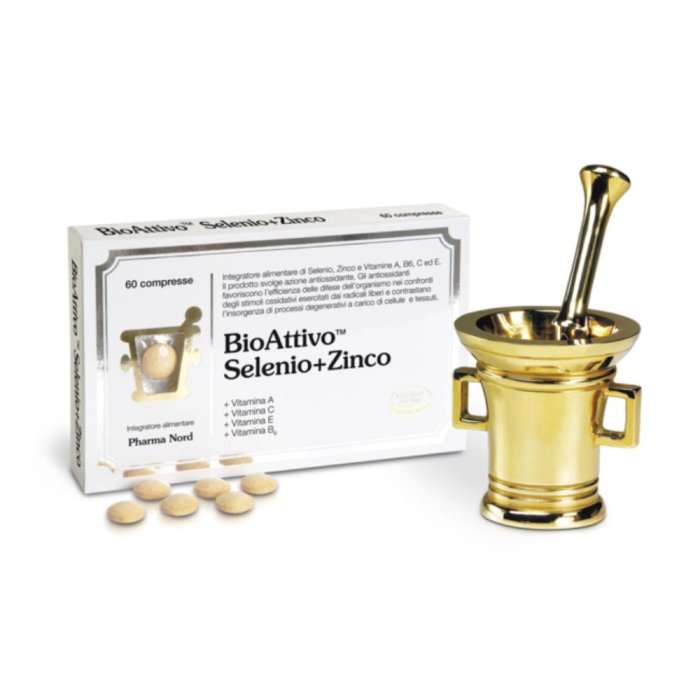 Pharma Nord Bioattivo Selenio + Zinco 60 Compresse