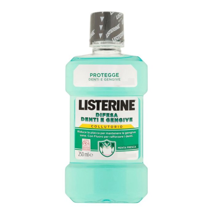 Listerine  Igiene Orale Colluttorio Denti e Gengive Menta Forte 250 ml