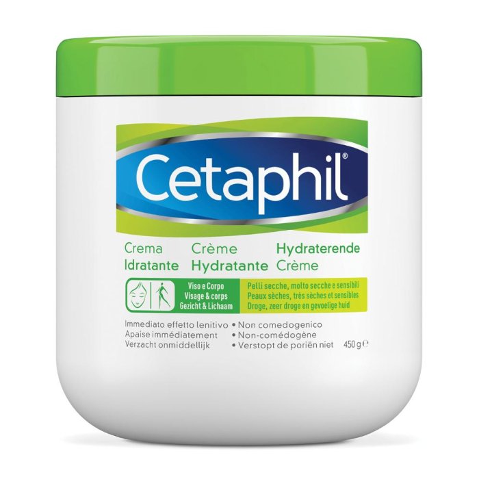 Cetaphil  Pelli Sensibili Crema Idratante per Pelli Secche ed Atopiche 450g