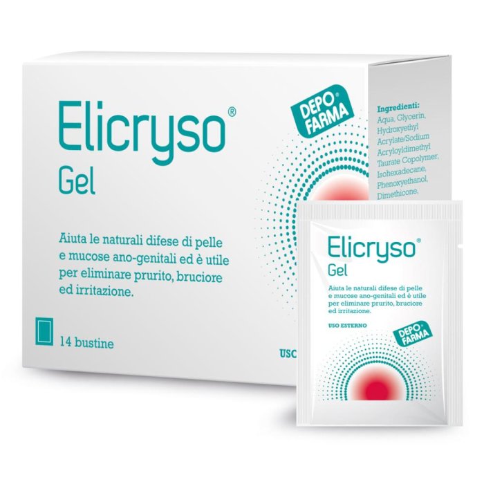 Depofarma Elicryso Gel Vaginale 14 Bustine 1,5 Ml