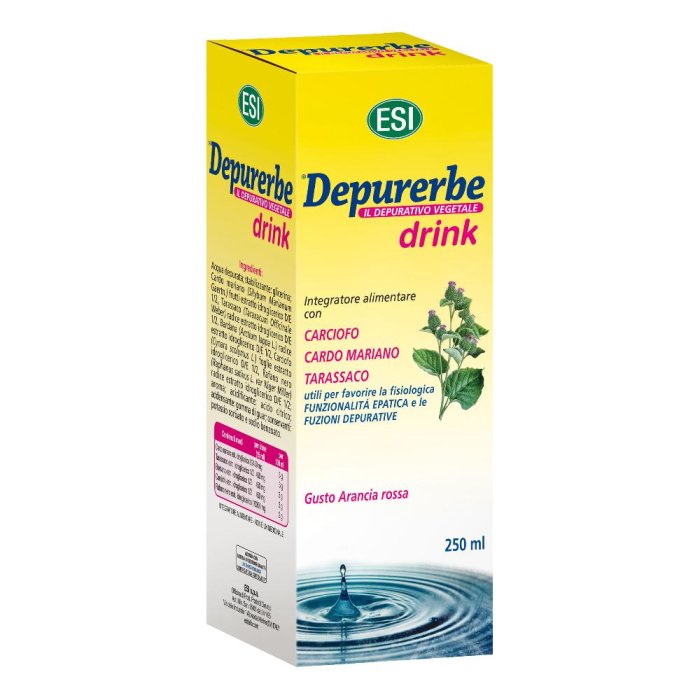 Esi  Drenante Depurativa Depurerbe Integratore Alimentare Soluzione 250 ml