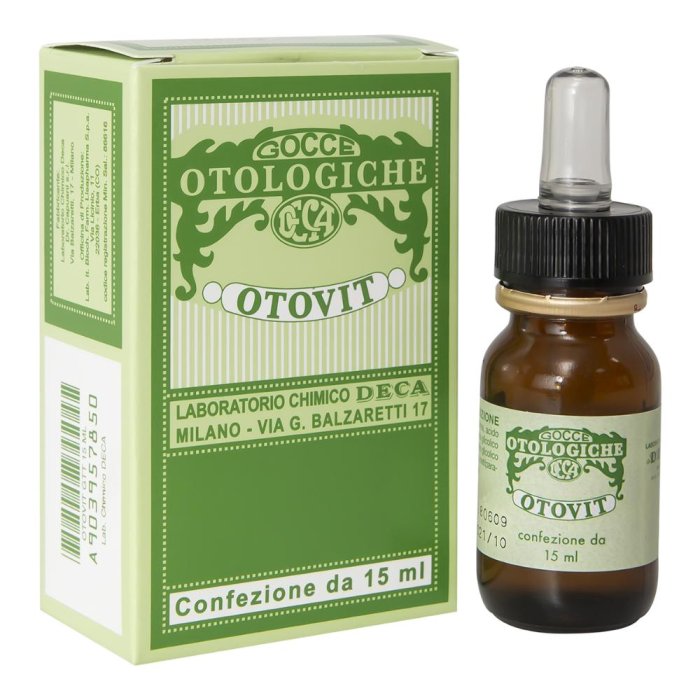 Deca Laboratorio Chimico Otovit Gocce Soluzione Emolliente Umettante 15 Ml