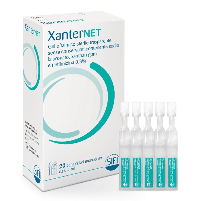 SIFI  Salute degli Occhi XanterNet Gel Collirio Protettivo 20 Flaconcini