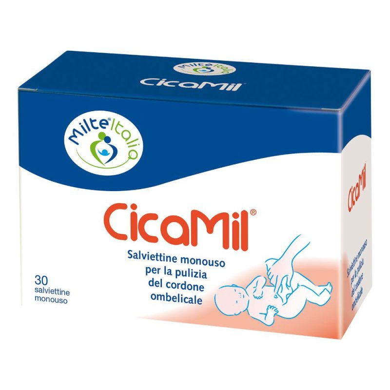 Cicamil Salviette 30 pezzi salviette lenitive cicatrizzanti