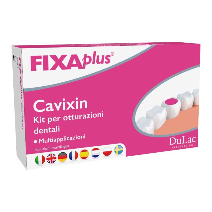 Dulac Farmaceutici 1982 Kit Per Otturazioni Dentali Cavixin Fixaplus 1 Pezzo