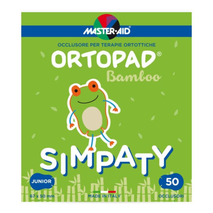 Master-Aid Ortopad Simpaty Cotton Cerotto Oculare Junior 50 Pezzi