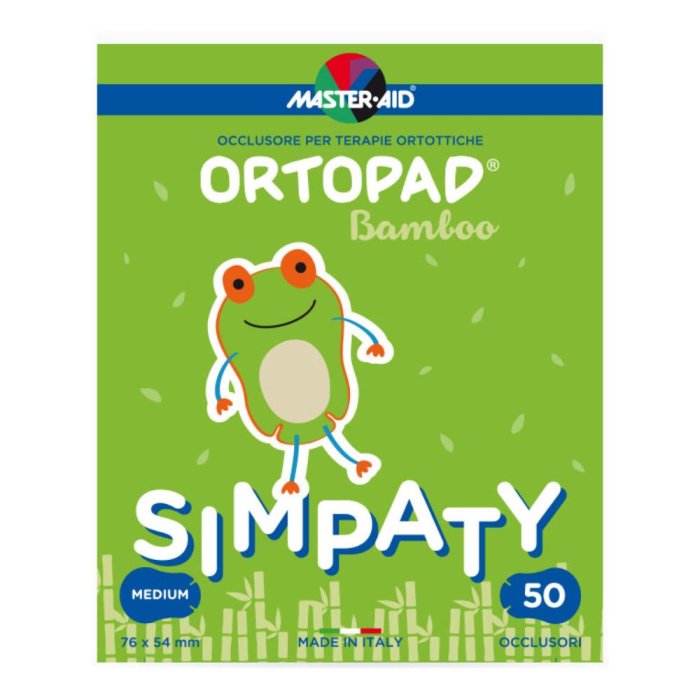 Master-Aid Ortopad Cotton Simpaty Occlusore per Terapie Ortottiche 50 Pezzi