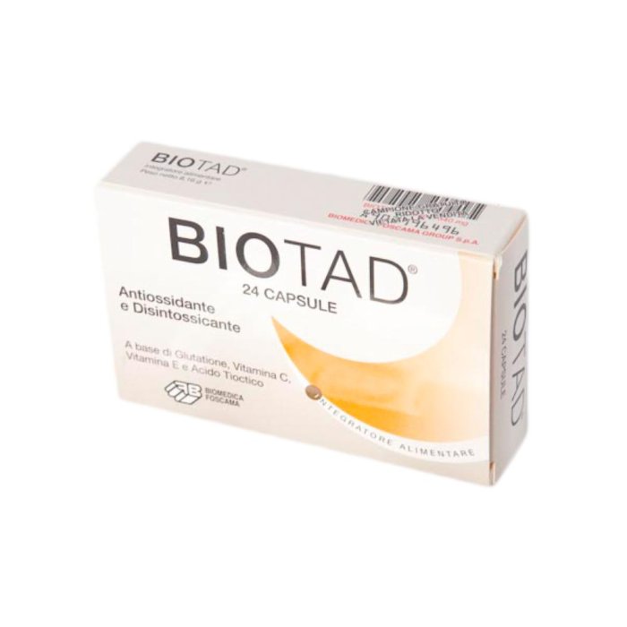 Biomedica Foscama Biotad Antiossidante Integratore Alimentare 24 Capsule