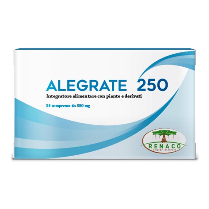 Alegrate 250 Perseo 30 Compresse Integratore Alimentare per il Benessere Digestivo