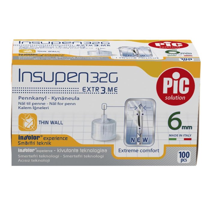 INSUPEN 32g 6mm 100 Aghi