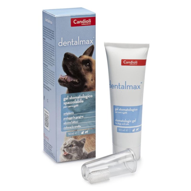 Candioli  Animali Domestici Dentalmax Cani Gatti Gel Stomatologico 50 ml