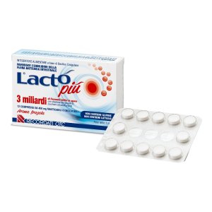 Recordati Lacto Piu 3 Miliardi 12 Compresse