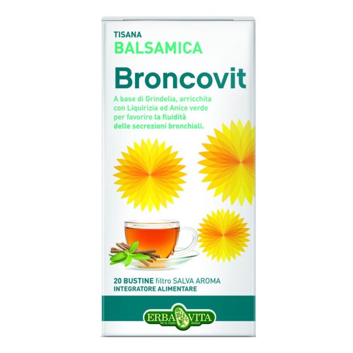 Erba Vita Group Broncovit Tisana 20 Bustine 2g