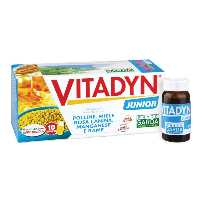Phyto Garda  Vitamine Minerali Vitadyn Junior 10 Flaconcini 10 ml Monodose