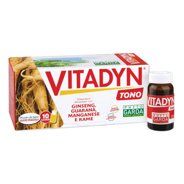 Phyto Garda  Vitamine Minerali Vitadyn Tono 10 Flaconcini 10 ml Monodose