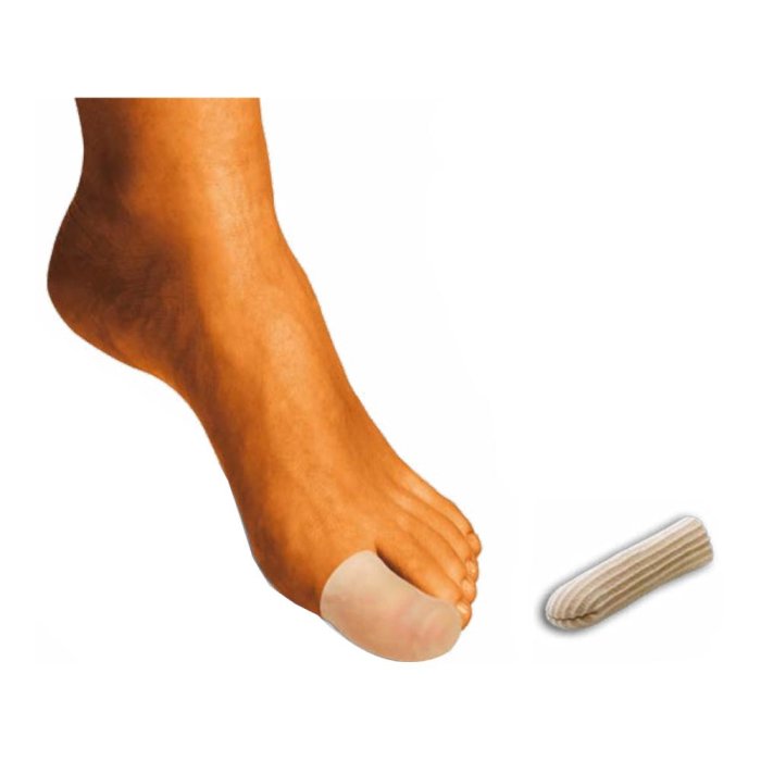 Orione Ok Ped Cappuccio Proteggi Dita in Gel Taglia S per Protezione Dita del Piede