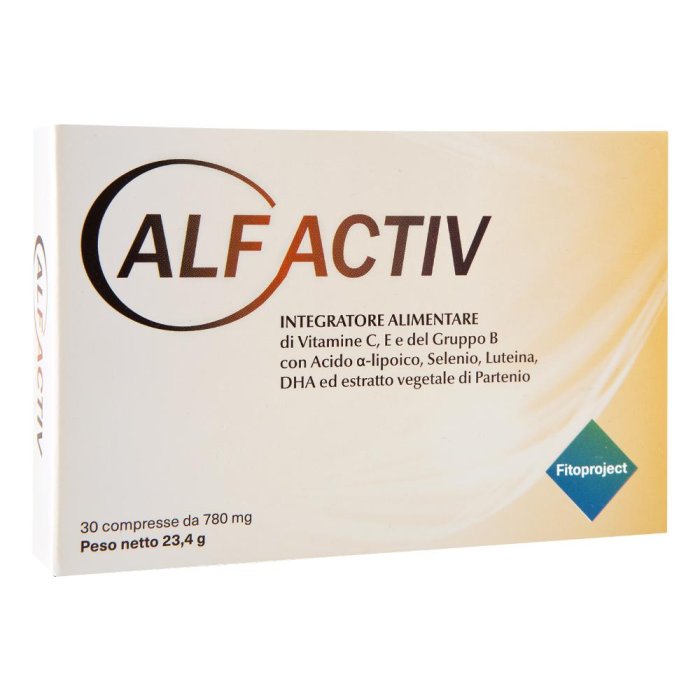 Fitoproject Alfactiv Integratore Alimentare 30 Compresse