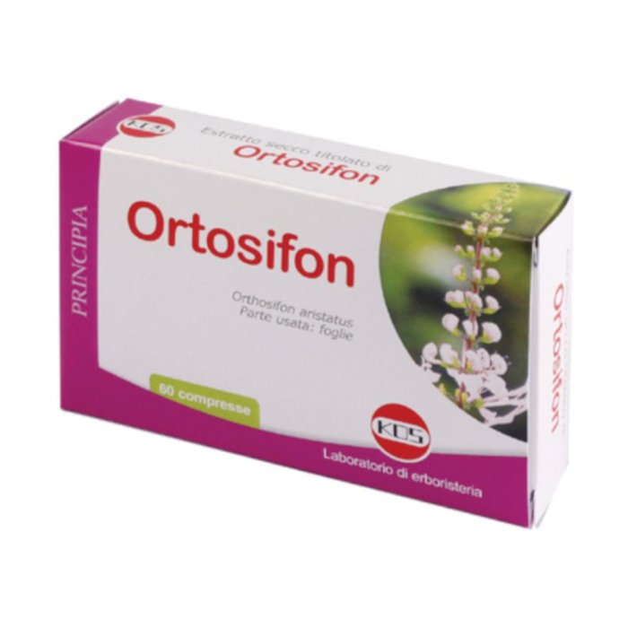 Kos Ortosifon Estratto Secco Integratore Benessere Urinario e Drenante 60 Compresse