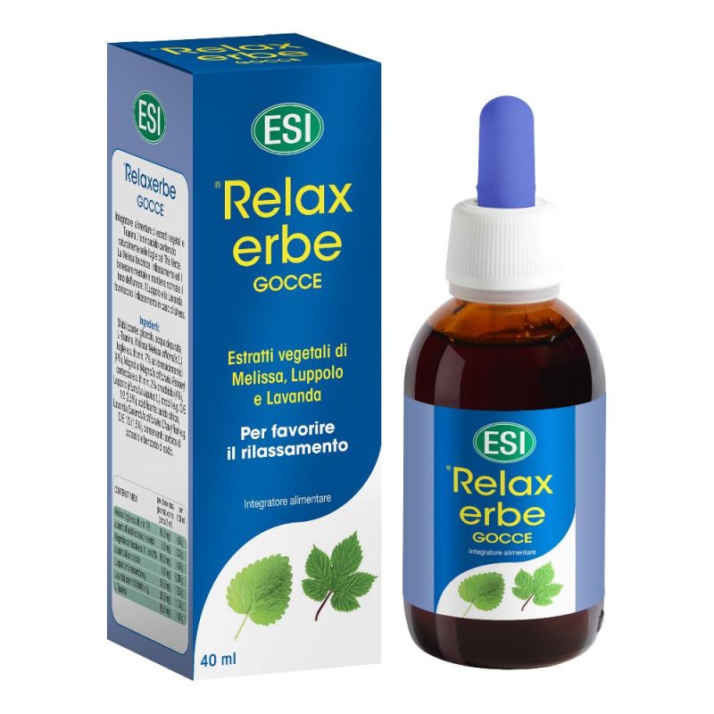 Esi  Sonno e Relax Relaxerbe Integratore Alimentare Analcolico Gocce 40 ml