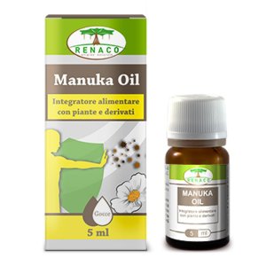 Manuka Oil 5 ml olio essenziale puro con azione antibatterica naturale