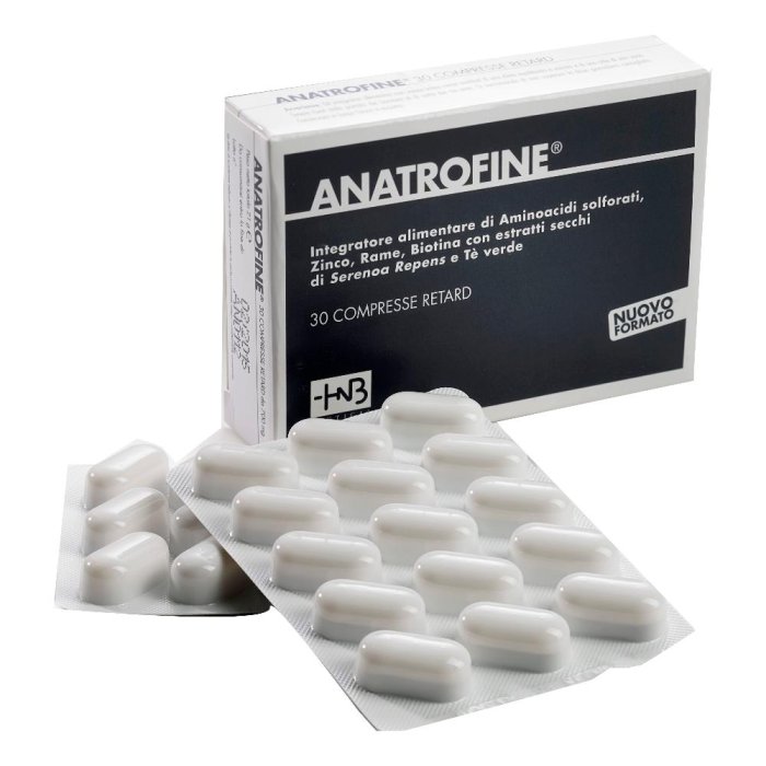 HNB Italia  Anatrofine Retard Integratore Anticaduta Capelli 30 Compresse