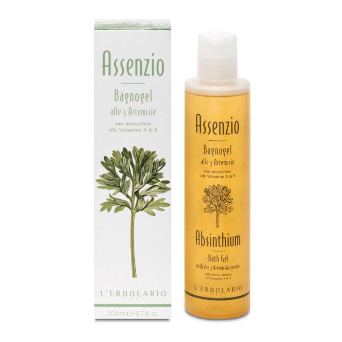 L'Erbolario Linea Assenzio Anti-Età Idratante Bagno Gel 200 ml