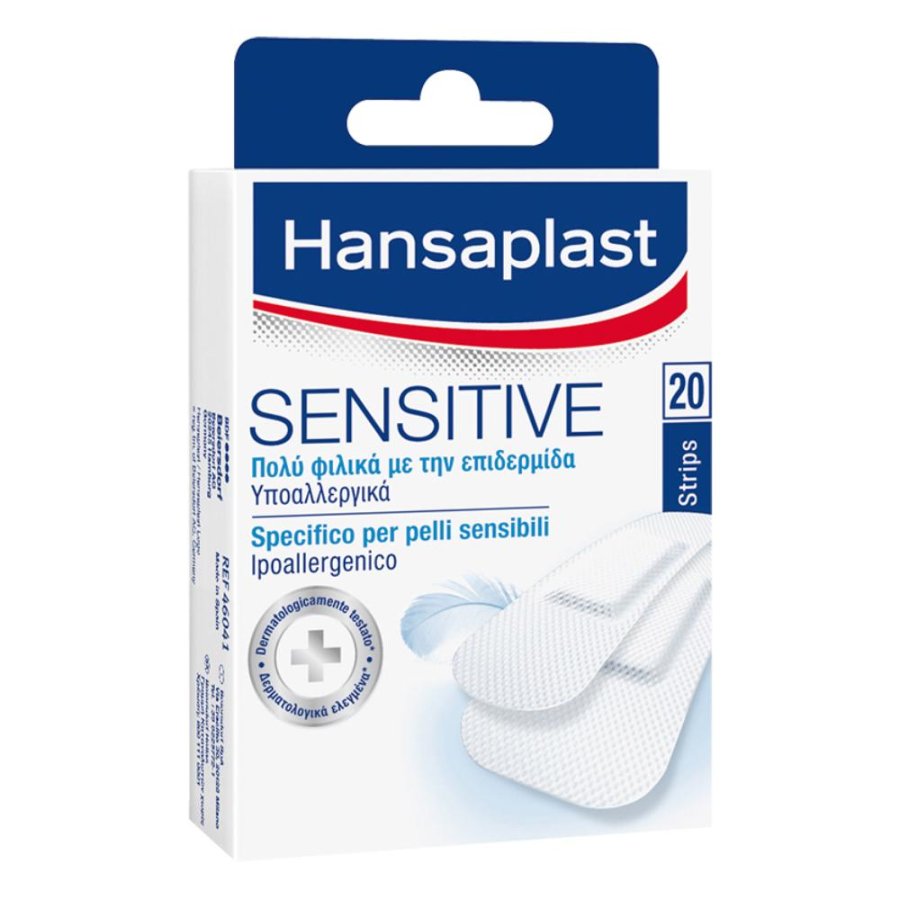 Hansaplast Cerotti Sensitive Delicati Per Pelli Sensibili 20 Pezzi In 2 Formati Hansaplast Cerotti Sensitive Delicati Per Pelli Sensibili 20 Pezzi In 2 Formati