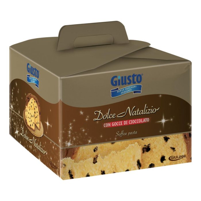 GIUSTO S/Z Dolce Nat.Cioc.600g