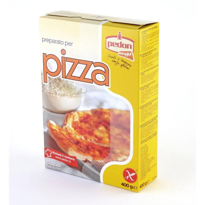 Preparato per Pizza Senza Glutine Easyglut 400 g – Mix per Impasto Pizza Fatto in Casa