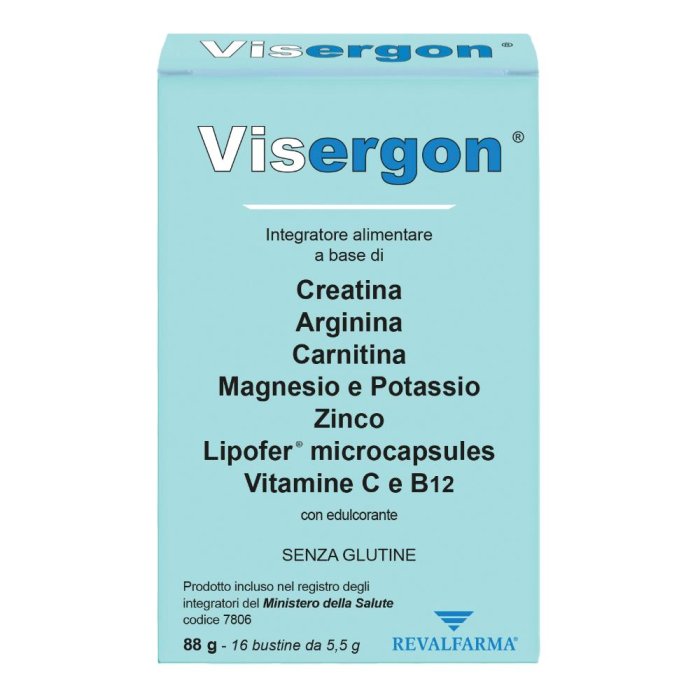 Revalfarma Visergon Integratore Alimentare 16 Bustine
