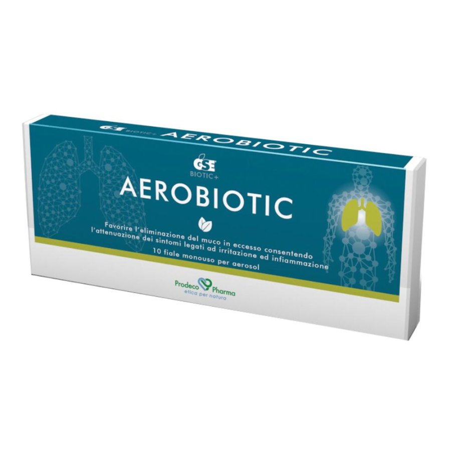 GSE  Biotic Vie Aeree Aerobiotic Adulti Soluzione Nebulizzabile 10 Fiale