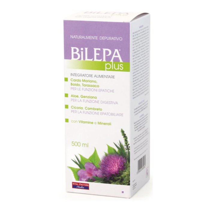 Vital Factors Bilepa Plus Integratore Funzione Epatica e Digestiva 500 ml