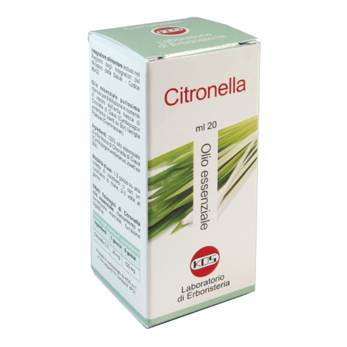 Kos Citronella Olio Essenziale 20 ml