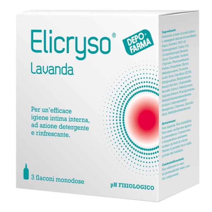 Depofarma Elicryso Lavanda 3 Flaconcini 140 Ml