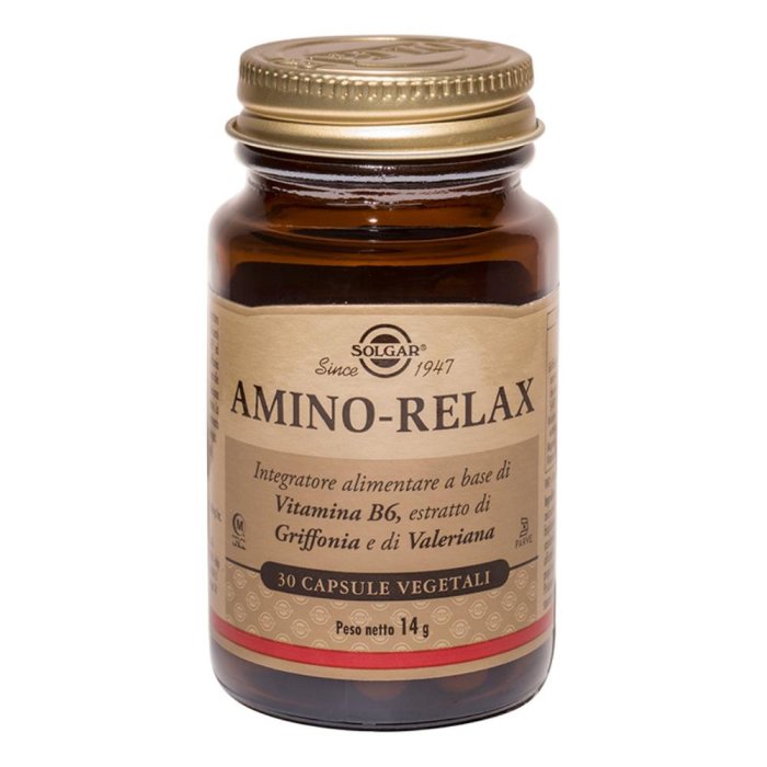 Solgar Amino Relax 30 Capsule Vegetali