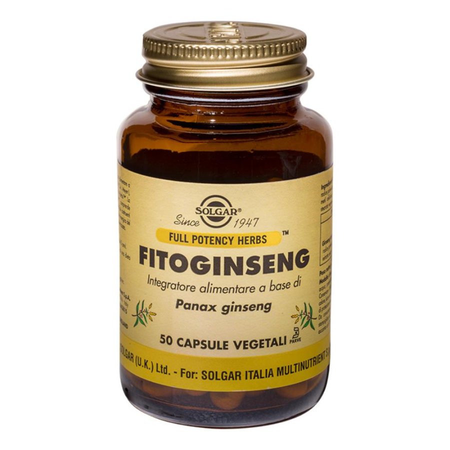 Solgar It. Multinutrient Fitoginseng 50 Capsule Vegetali