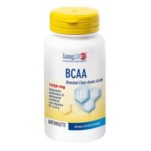 LongLife BCAA Integratore di Aminoacidi Ramificati 60 Tavolette
