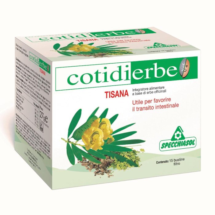 Specchiasol Cotidierbe Tisana 15 bust Bustine