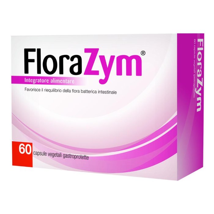 Florazym Nutrigea 60 Capsule Integratore Enzimatico per Digestione e Benessere della Flora Intestinale