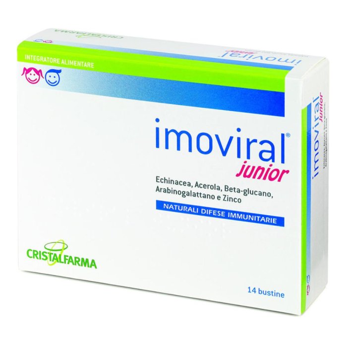 Cristalfarma Imoviral Junior 14 Bustine