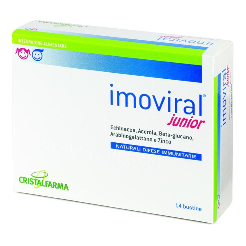 Cristalfarma Imoviral Junior 14 Bustine