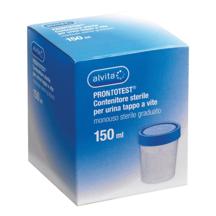 Alvita Prontotest Contenitore Sterile per Urine - 150ml, 1 Pezzo
