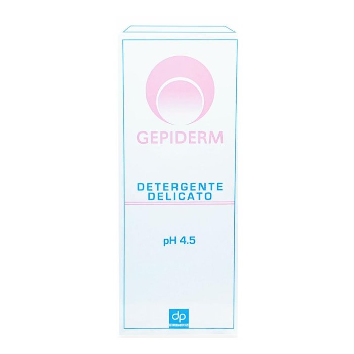 Gepiderm Line Detergente Delicato Viso e Corpo 200 ml – Detergente Dermatologico per Pelli Sensibili e Secche
